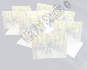 Delaware Park Bike Race Cards