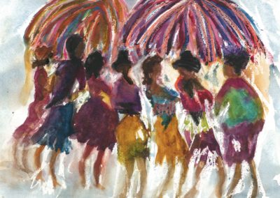 dancing in the rain